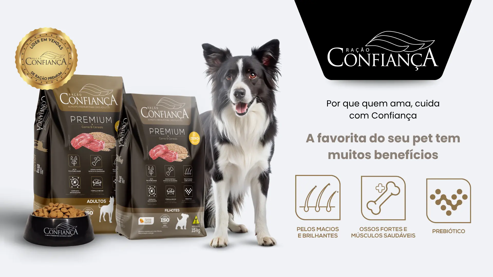 Ração Confiança Clássica