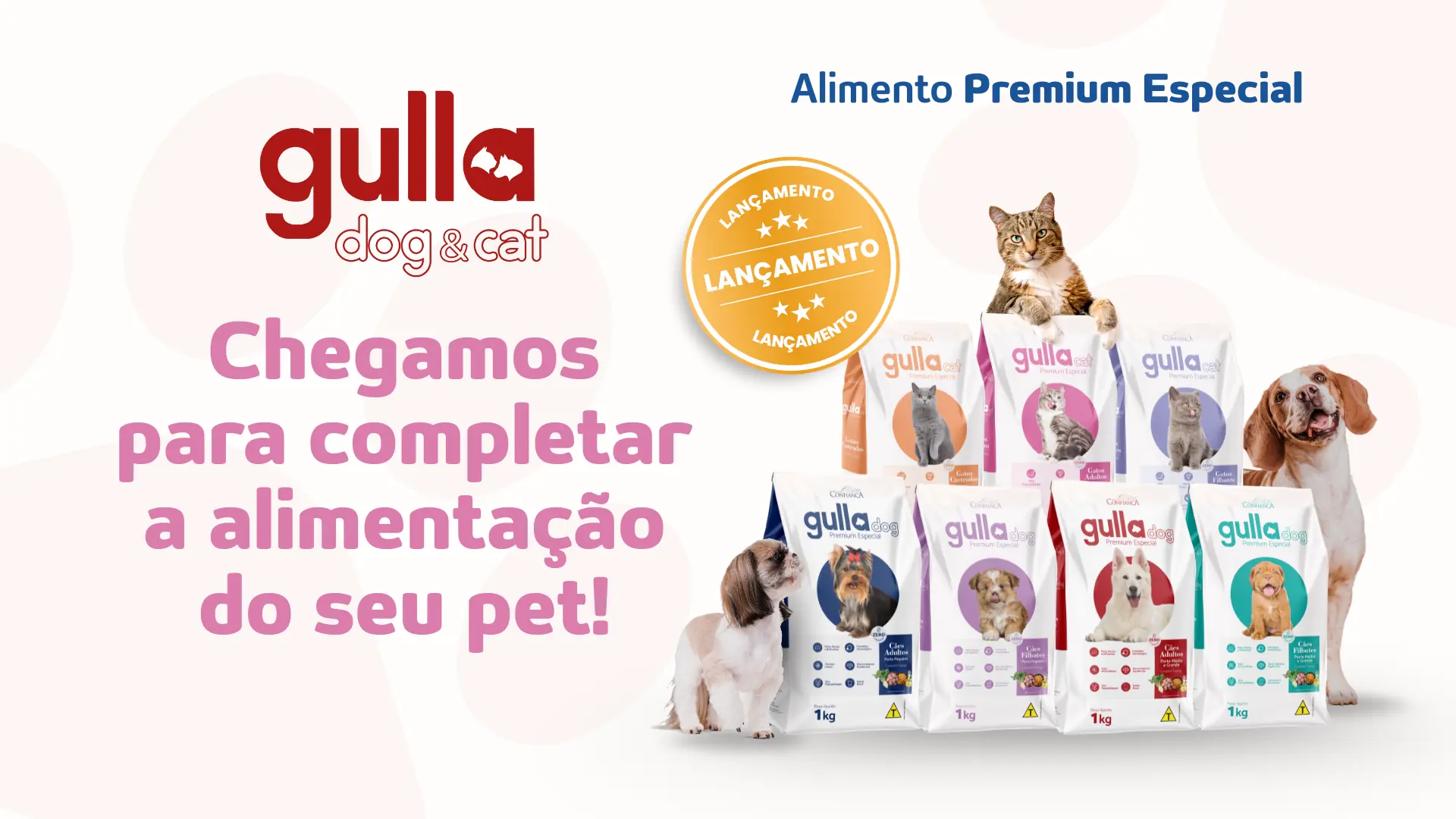 Ração Premium Especial Gulla Dog & Cat